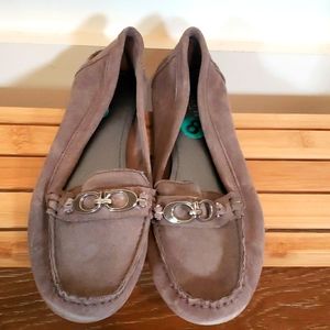 Coach suede driving moccasins